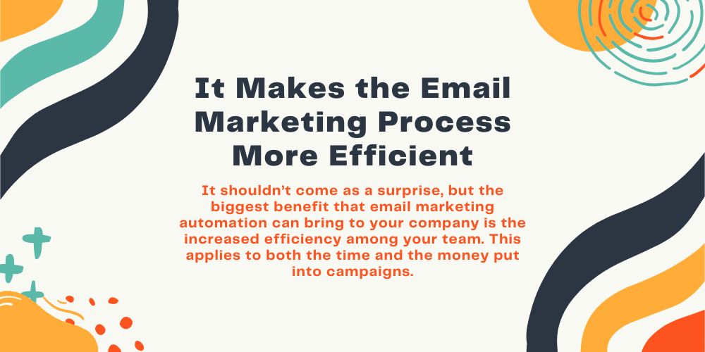It Makes the Email Marketing Process More Efficient