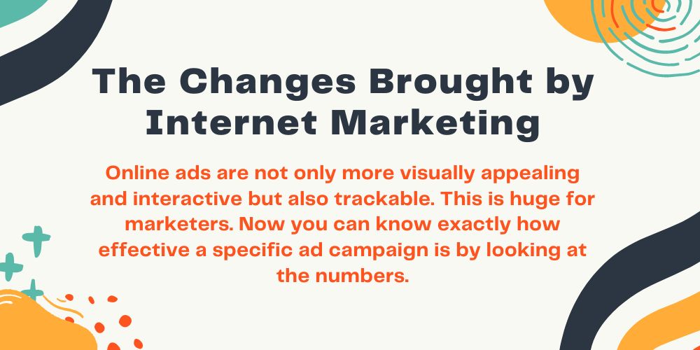 The Changes Brought by Internet Marketing